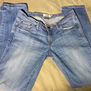 Abercrombie and Fitch light blue jeans